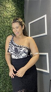 Body assimétrico pássaro noite e dia