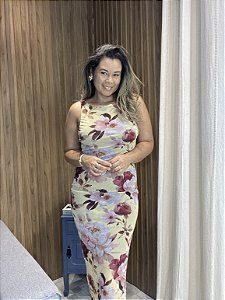Vestido tule regata