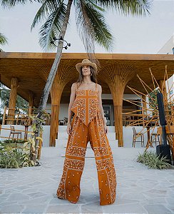 Conjunto pantalona bandana
