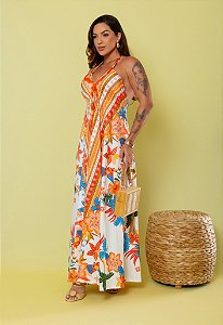 Vestido Bruna encanto tropical