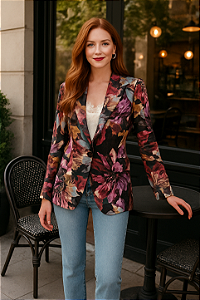 BLAZER FLORAL VINTAGE