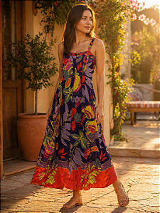 VESTIDO FARM ESTAMPADO