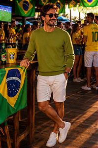 BLUSA MASCULINA LINHA VERDE