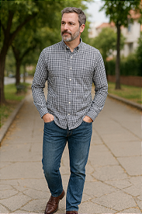 CAMISA MASCULINA XADREZ
