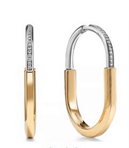 BRINCO LOCKED CRAVEJADO OURO E RÓDIO