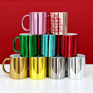 Caneca Cromada Live