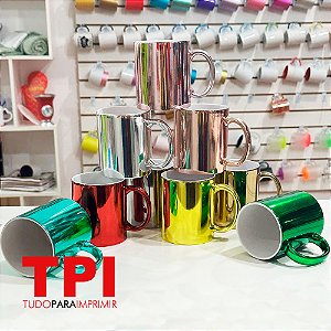 Caneca Cromada Live