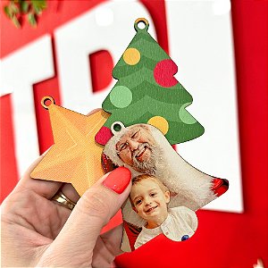 Enfeite de Natal para Árvore | Pct c/ 5