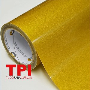 Filme OBM de Recorte Perolado Dourado