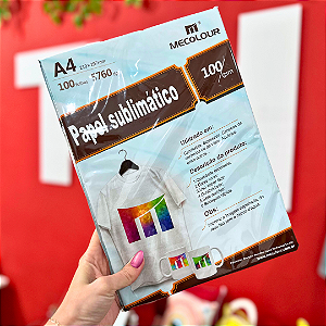 Transfer Sublimático Mecolour | Pct c/100 fls