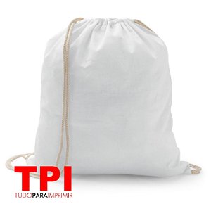 Mochila Sacola em Algodão Sublimático