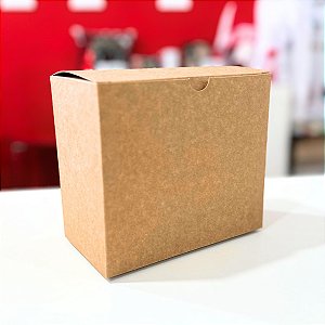 Caixa Presente Kraft 17,5x15x10cm