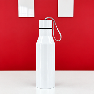 Garrafa Esporte Térmica Branca - 450ml - LiveSub