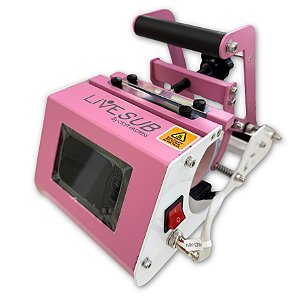 Prensa Térmica para Canecas LiveSub 220V Ref. 4477 – Alta Precisão para Sublimação