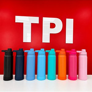 Garrafa Térmica Inox Sport 800ml com Bico – para Laser e DTF
