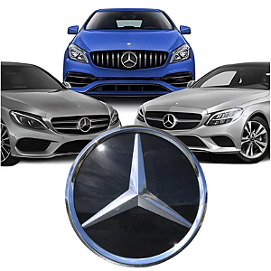Símbolo Original 3d Estrela Mercedes Classe C W205 2015-2018