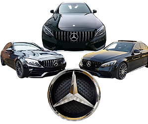 Emblema Estrela Original Mercedes Classe C W205 2015 À 2018