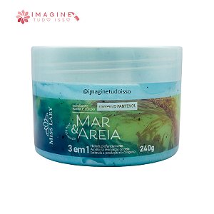 Esfoliante Corpo e Rosto Mar & Areia - Miss Lary