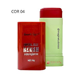 Blush Crystal Jelly Blush Sonrojarse (COR 04) - Amor Anjo