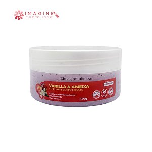 Esfoliante Corpo e Rosto Vanilla & Ameixa - Miss Lary