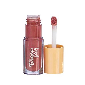 Gloss Labial Tint Cream Choco Fun (COR Cookie) - Fenzza