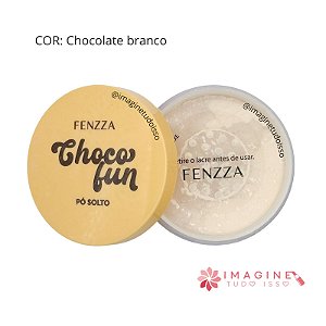 Pó Solto Choco Fun (COR Chocolate Branco) - Fenzza