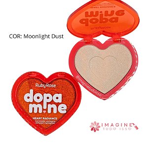Iluminador Compacto Heart Radiance Dopamine (COR: Moonlight Dust) - Ruby Rose