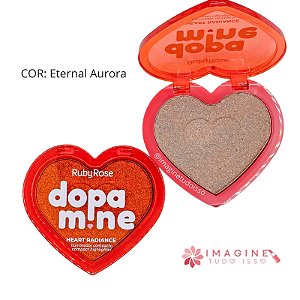 Iluminador Compacto Heart Radiance Dopamine (COR: Eternal Aurora) - Ruby Rose