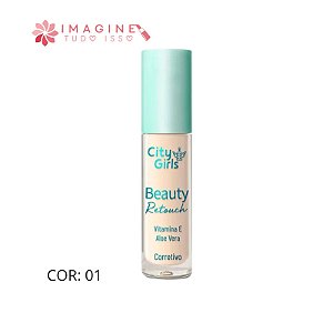 Corretivo Líquido Beauty Retouch (COR 01) - City Girls