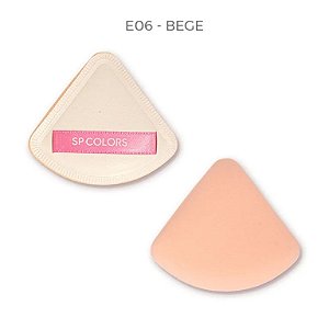 Esponja para Maquiagem Smooth Puff (cor: Bege) - SP Colors