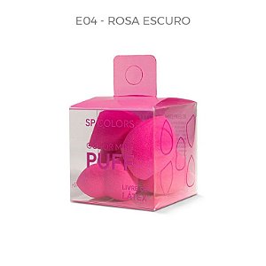 Esponja para Maquiagem Color Mini Puff (cor: Pink) - SP Colors