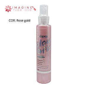 Bruma Glow & Fix (cor Rose Gold) - Dapop