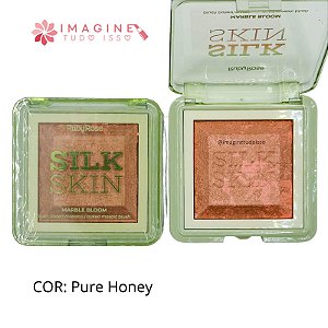 Blush Baked Marble Bloom Silk Skin (COR Pure Honey) - Ruby Rose