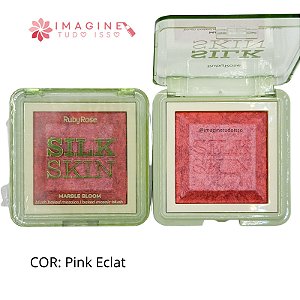 Blush Baked Marble Bloom Silk Skin (COR Pink Eclat) - Ruby Rose