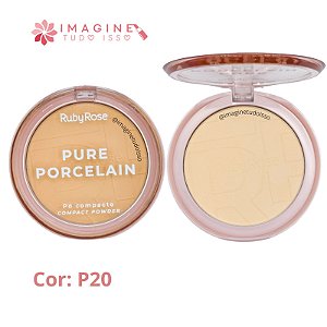 Pó Compacto Pure Porcelain (COR P20) - Ruby Rose