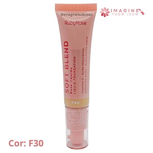 Base Líquida Soft Blend (COR F30) - Ruby Rose