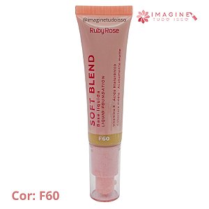 Base Líquida Soft Blend (COR F60) - Ruby Rose