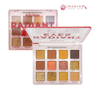 Paleta de Sombras Radiant Eyes - Ruby Rose