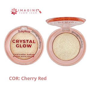 Iluminador Baked Crystal Glow (COR Cherry Red) - Ruby Rose