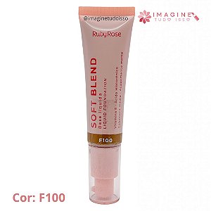 Base Líquida Soft Blend (COR F100) - Ruby Rose