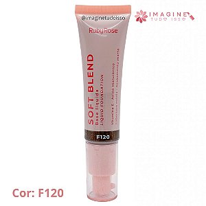 Base Líquida Soft Blend (COR F120) - Ruby Rose