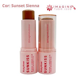 Bronzer Cremoso Stick Sunkiss (COR Sunset Sienna) - Ruby Rose
