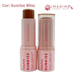 Bronzer Cremoso Stick Sunkiss (COR Sunrise Bliss) - Ruby Rose