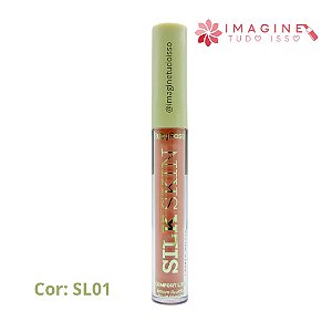 Batom Líquido Comfort Lips Silk Skin (SL01) - Ruby Rose