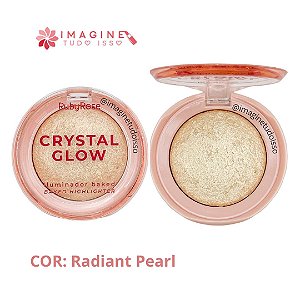 Iluminador Baked Crystal Glow (COR Radiant Pearl) - Ruby Rose