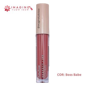 Batom Líquido Perfect Lips (COR Boss Babe) - Ruby Rose