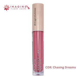 Batom Líquido Perfect Lips (COR Chasing Dreams) - Ruby Rose