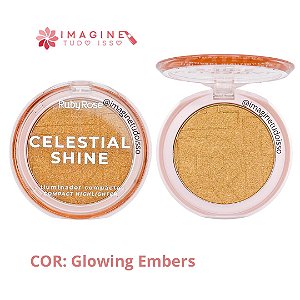 Iluminador Compacto Celestial Shine (COR Glowing Embers) - Ruby Rose