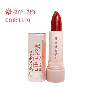 Batom Satin Lip Lux (COR LL10) - Ruby Rose