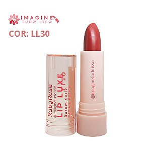 Batom Satin Lip Lux (COR LL30) - Ruby Rose